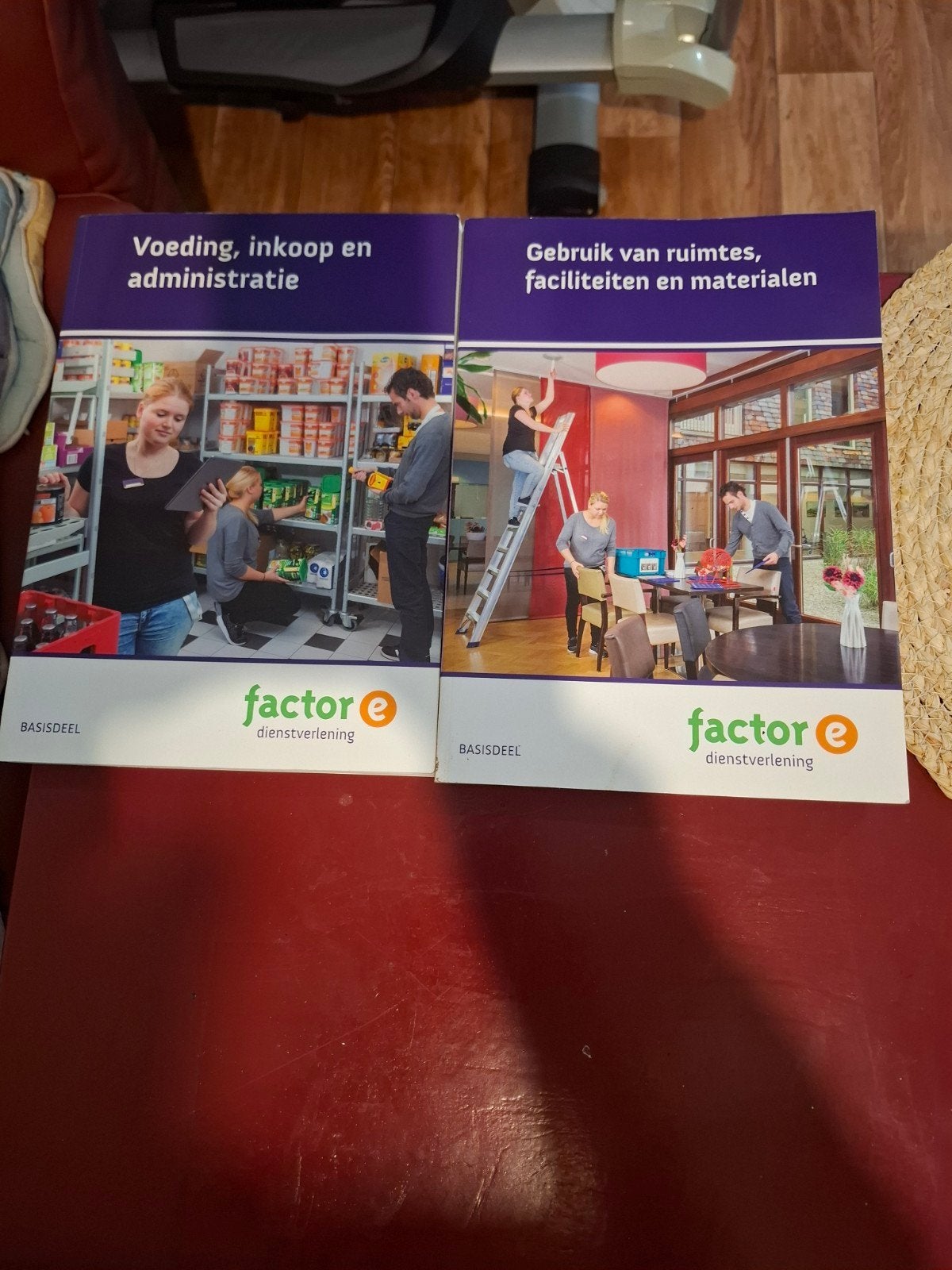 Factor E Dienstverlening Boeken (2 stuks), Boeken, Ophalen of Verzenden, Gelezen, MBO, Edu Actief