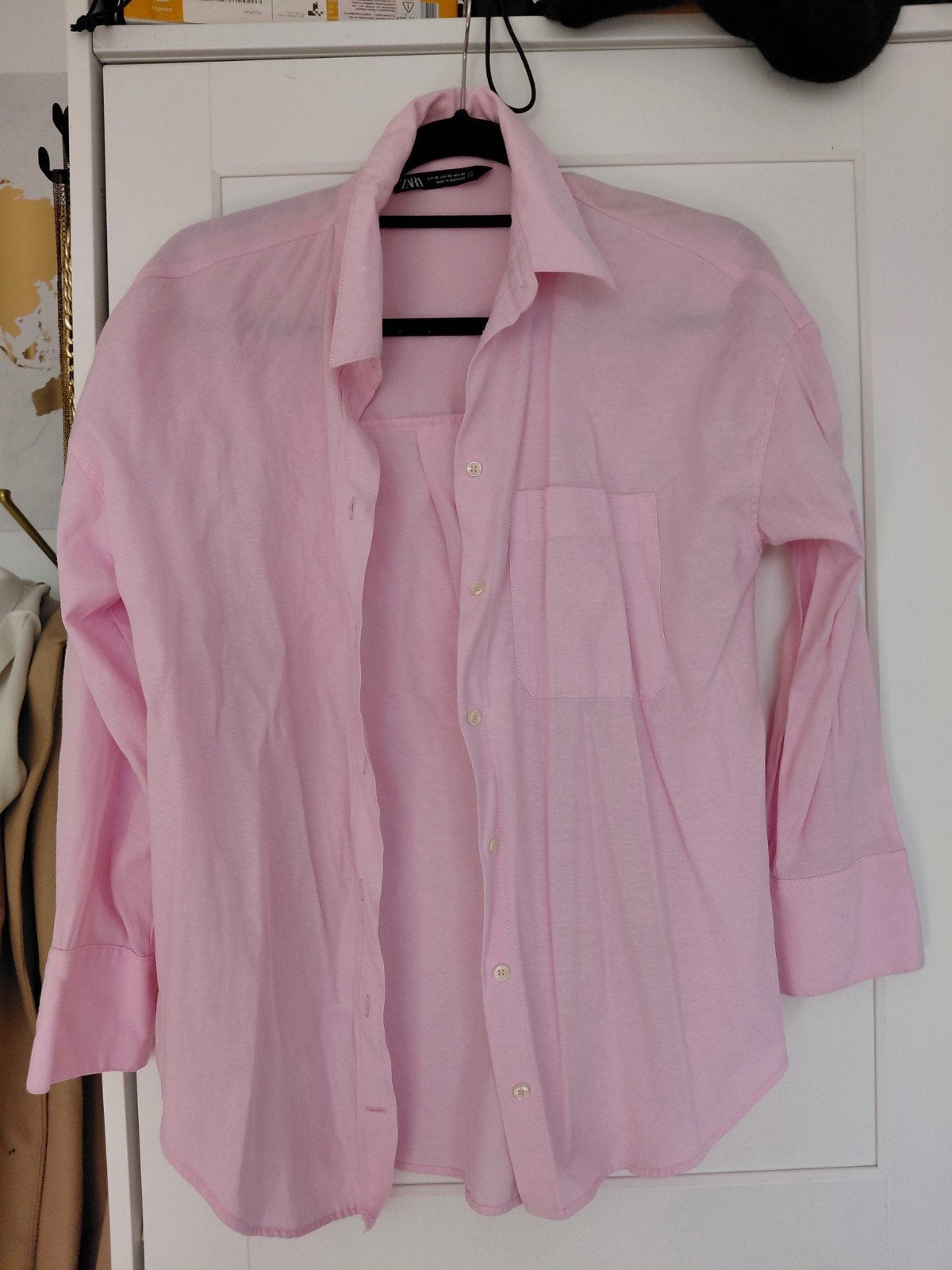 Roze blouse x Zara, Zara, Nieuw, Ophalen of Verzenden, Roze