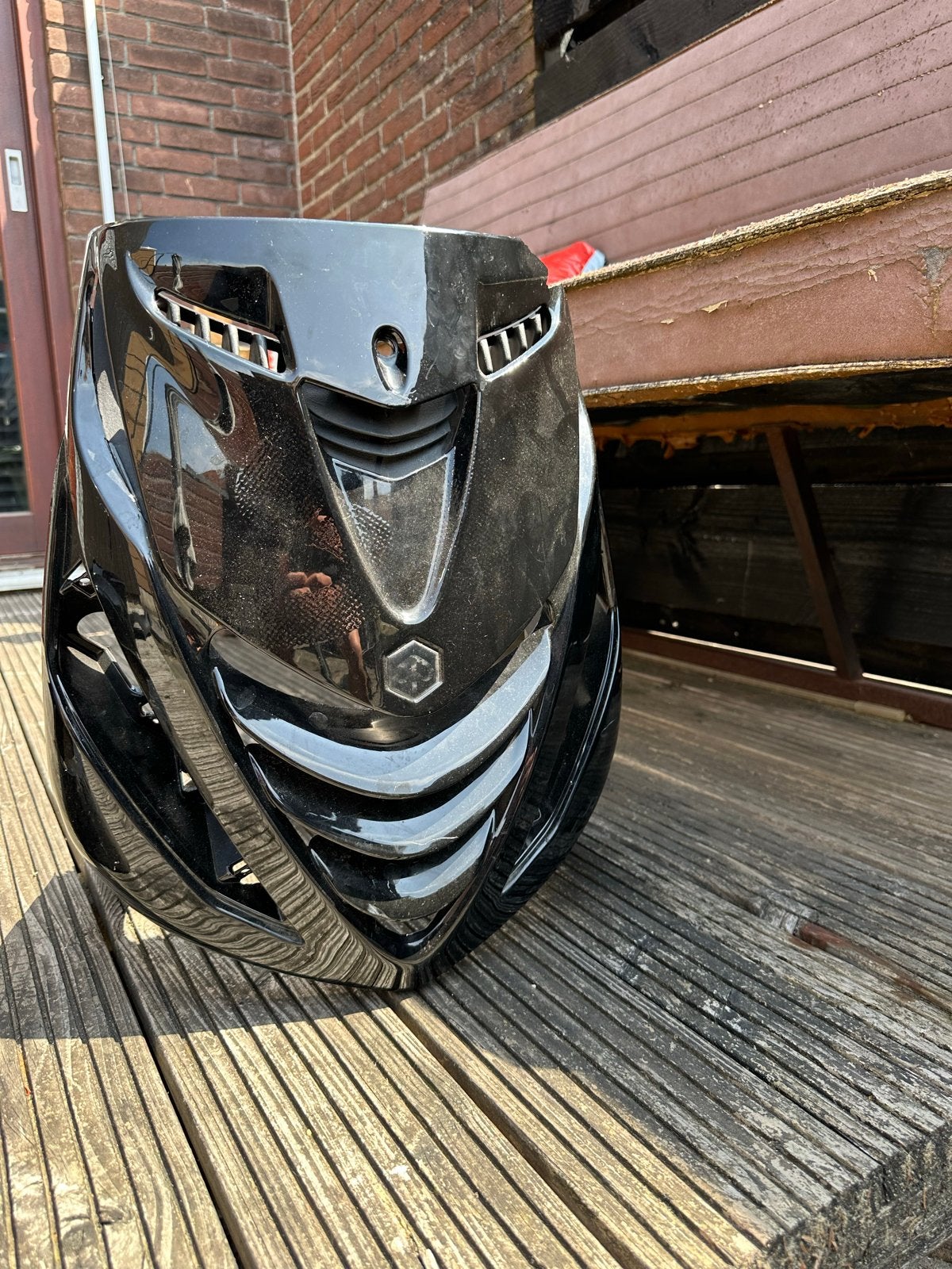 Piaggio Zip voorkap set - Beschadigd, Ophalen, Gebruikt, Kap, Piaggio