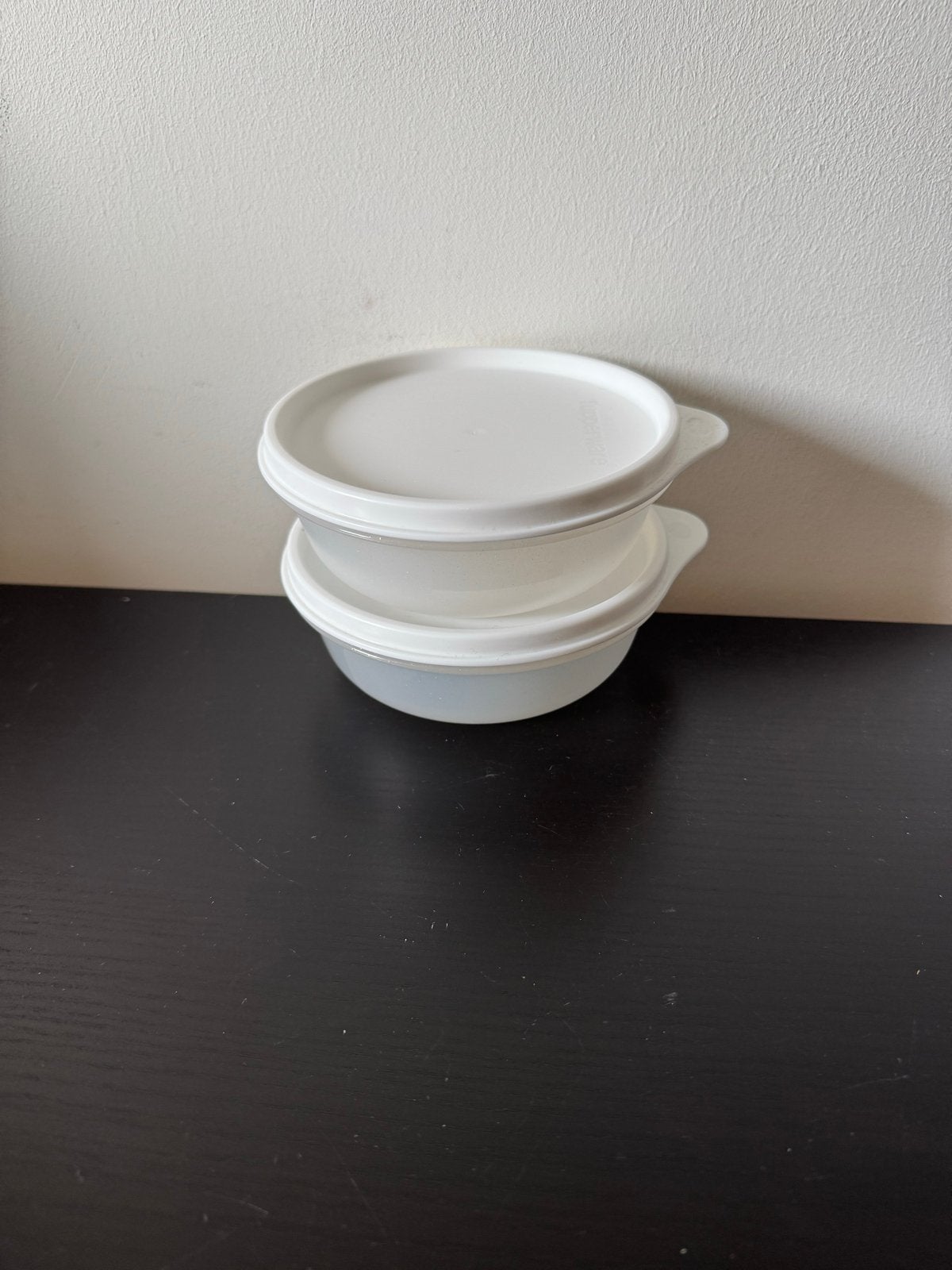 Tupperware Ruimteschaaltjes 300 ml - Nieuw, Wit, Nieuw, Luchtdicht, Ophalen of Verzenden