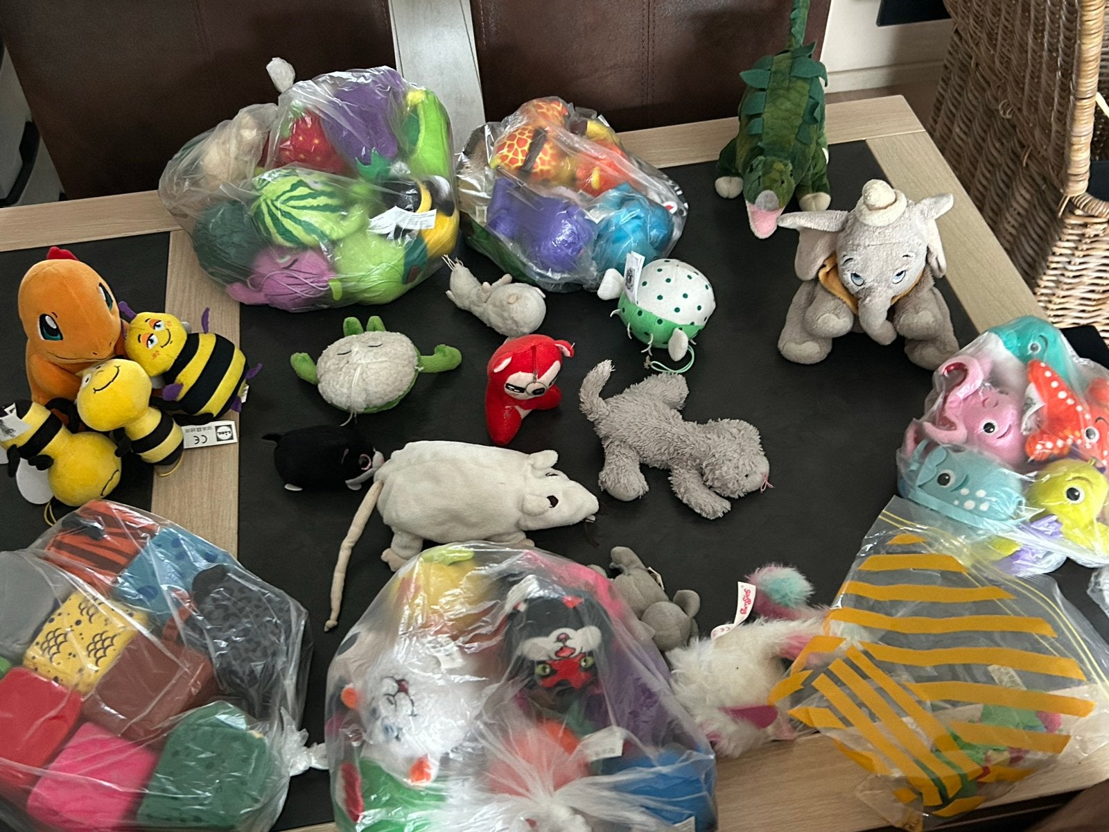 Grote collectie diverse knuffels - Bieden, Kinderen en Baby's, Gebruikt, Overige merken, Overige karakters, Overige typen
