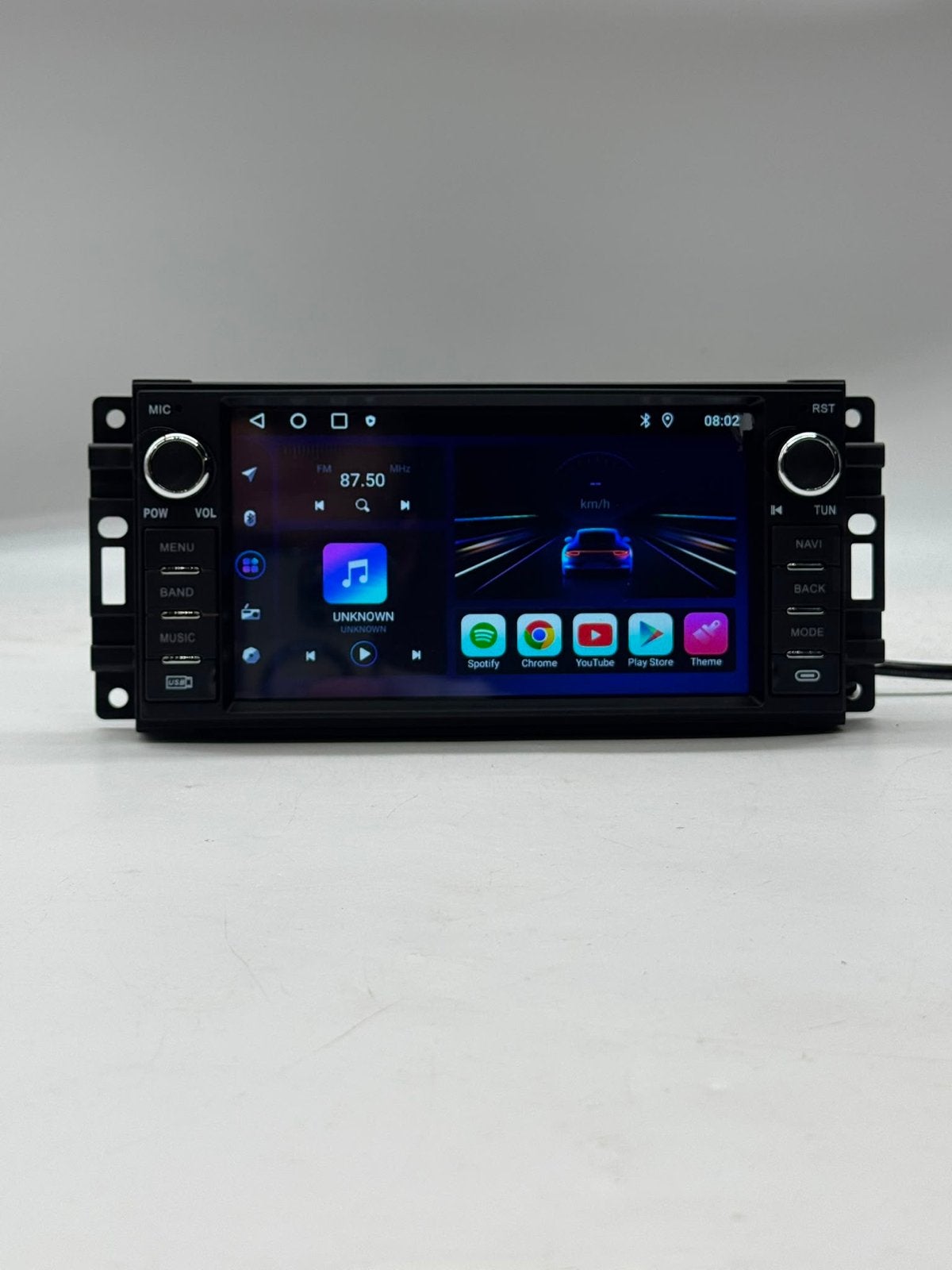 7" CarPlay/Android Auto Autoradio Jeep/Chrysler/Dodge, Ophalen of Verzenden, Zo goed als nieuw