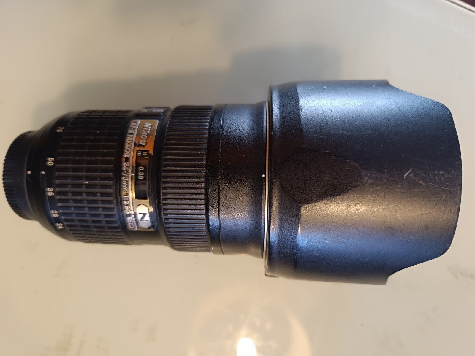 Nikon AF-S Nikkor 24-70mm f/2.8G ED (F-bajonet), Gebruikt, Nikon, Ophalen of Verzenden, Autofocus