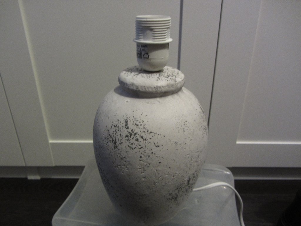 Kleine lamp die overal past., Ophalen of Verzenden, Nieuw, Steen/keramiek, E14 (klein)