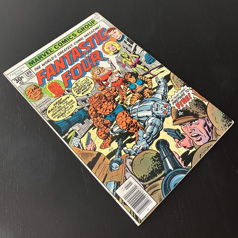 Fantastic Four Vol.1 #180 (1977) VF- (7.5), Amerika, Marvel Comics, Ophalen of Verzenden, Gelezen