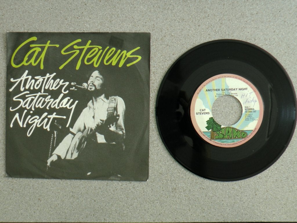 Cat Stevens - Another saturday night VINYL SINGLE, Cd's en Dvd's, Vinyl Singles, Gebruikt, 7 inch, Pop, Fotohoes