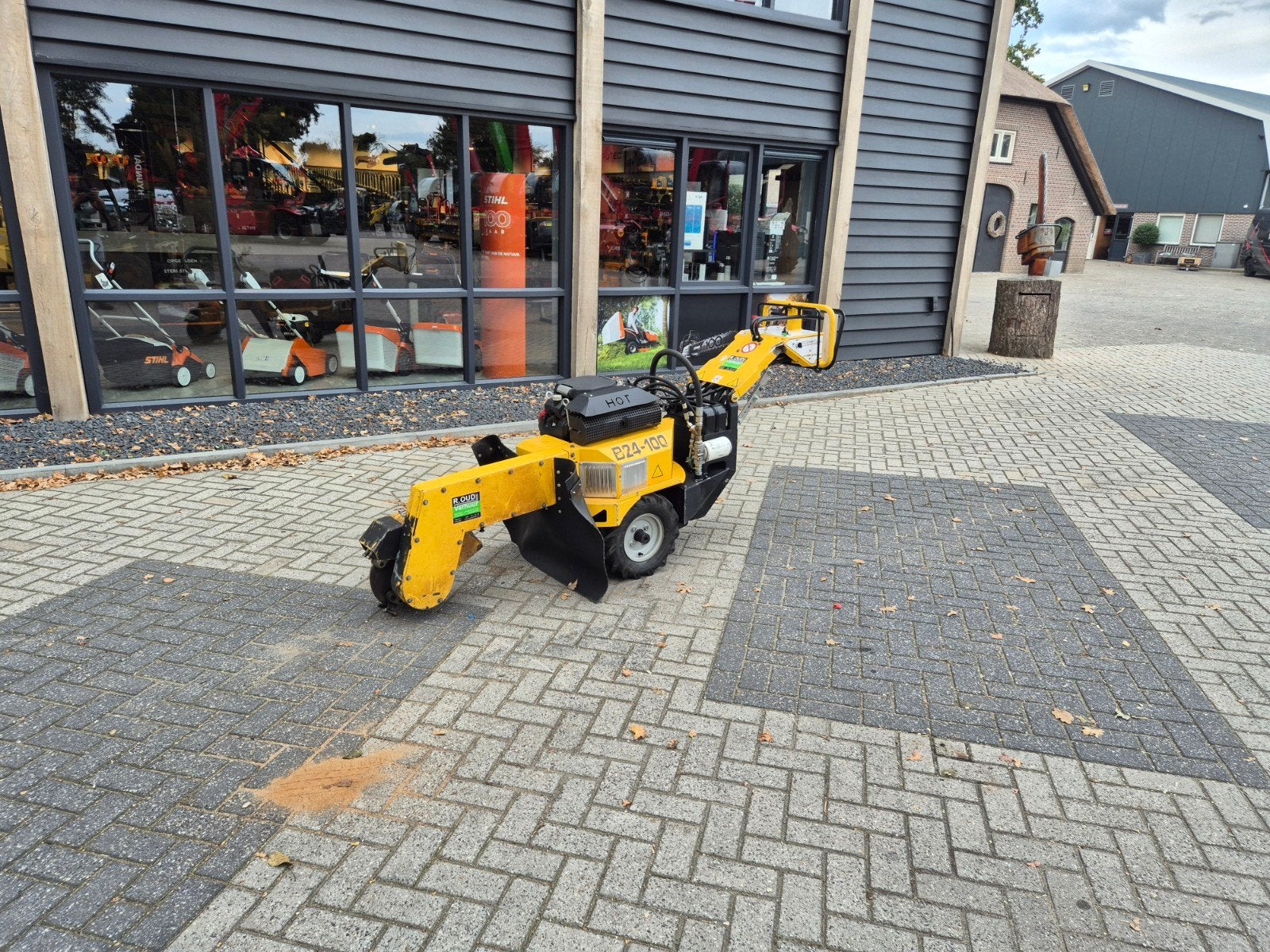 boomstronken frees Jo Beau, Ophalen, Gebruikt
