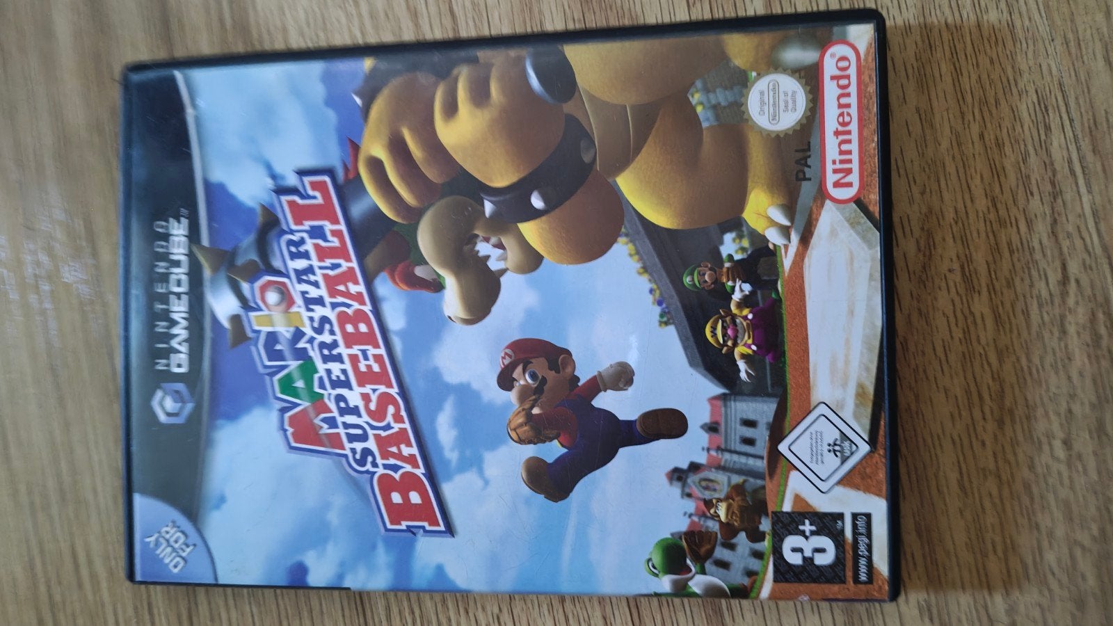 Mario superstar baseball gamecube, Spelcomputers en Games, Games | Nintendo GameCube, Ophalen, Zo goed als nieuw, Sport, 3 spelers of meer