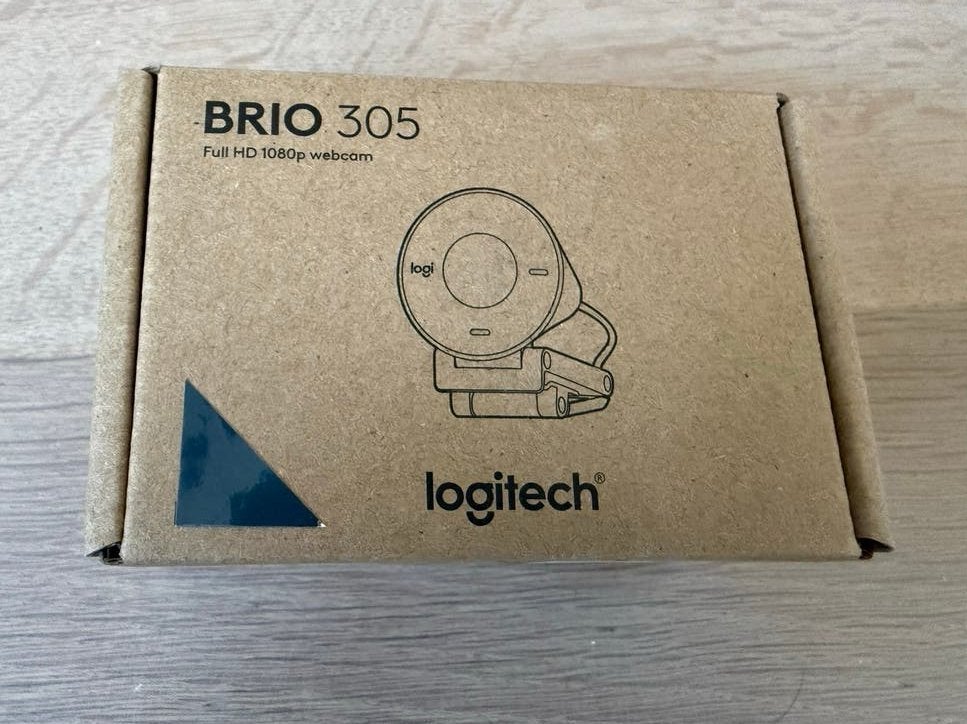 Logitech Brio 305 Full HD 1080p Webcam USB-C, Nieuw, Ophalen of Verzenden, Windows, Monitorclip