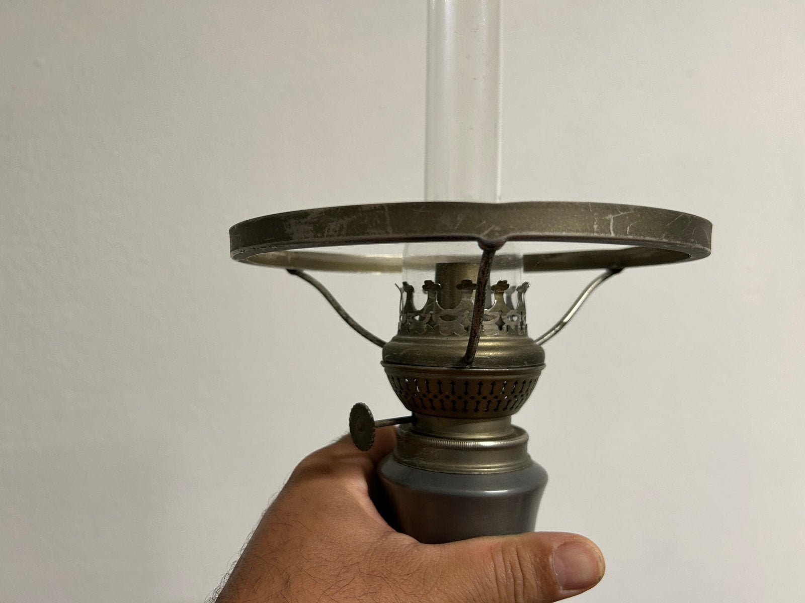 Oli lamp, Ophalen of Verzenden, Zo goed als nieuw