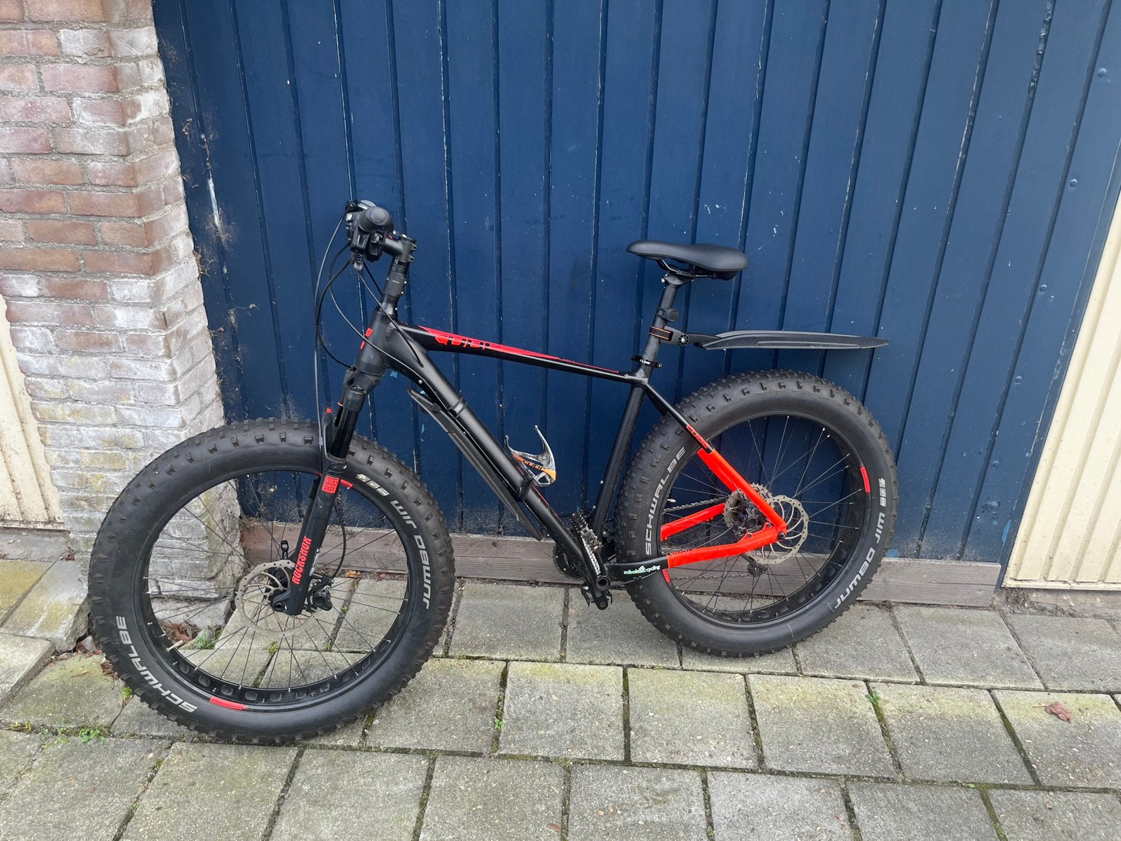 Goede en nette Cube nutrail fatbike, Gebruikt, Hardtail, Schijfrem, Ophalen