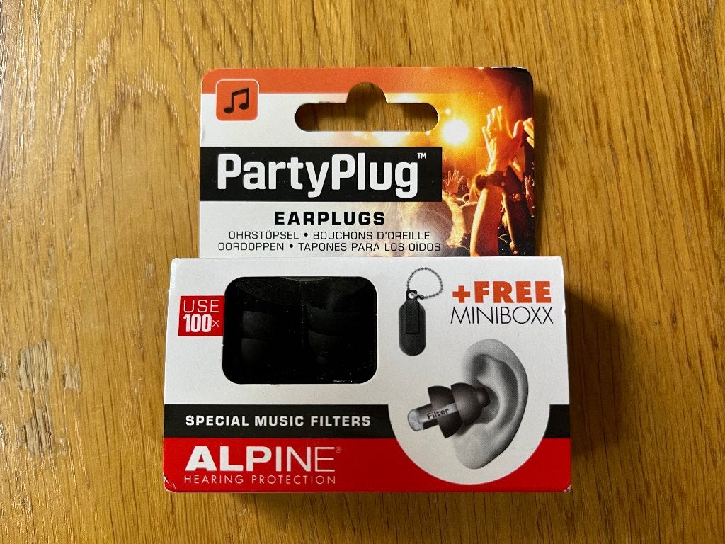 Alpine PartyPlug oordoppen zwart met Miniboxx (nieuw), Muziek en Instrumenten, Instrumenten | Toebehoren, Ophalen of Verzenden