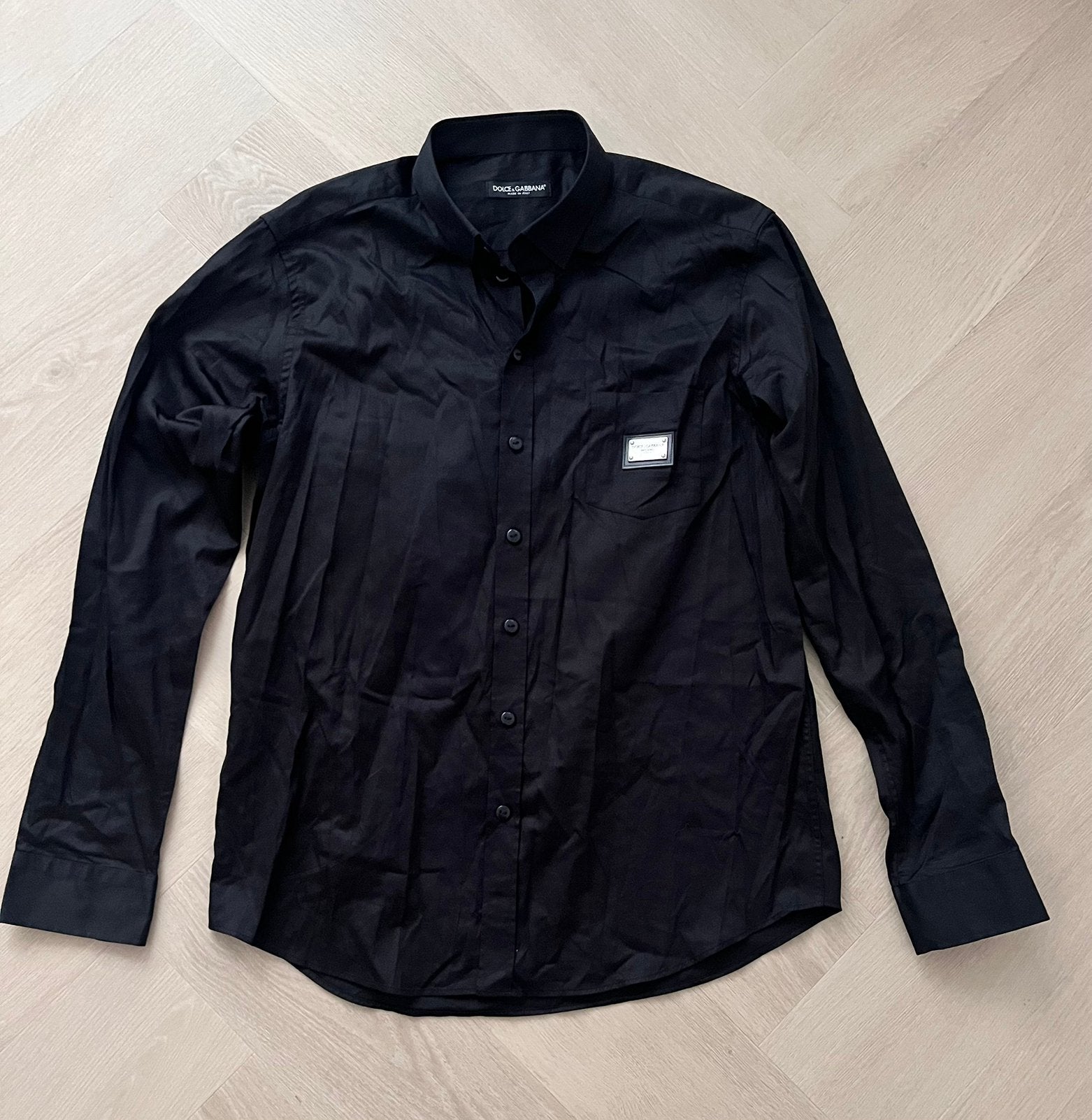 Dolce & Gabbana shirt!, Ophalen of Verzenden, Nieuw, Zwart, Halswijdte 43/44 (XL)