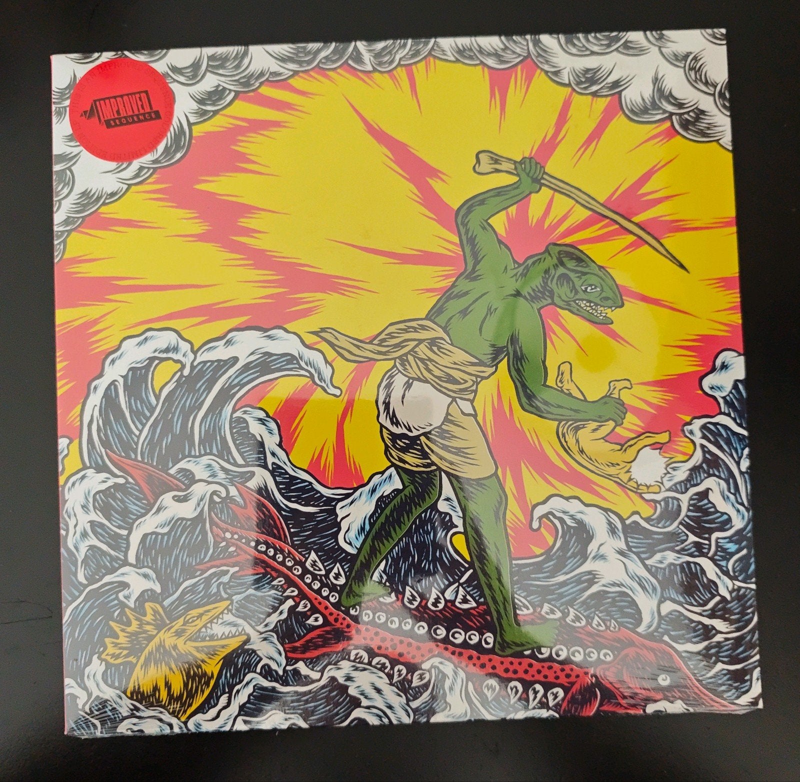 King Gizzard & The Lizard Wizard - Teenage Gizzard LP, LP, Ophalen of Verzenden, Zo goed als nieuw, Colored vinyl
