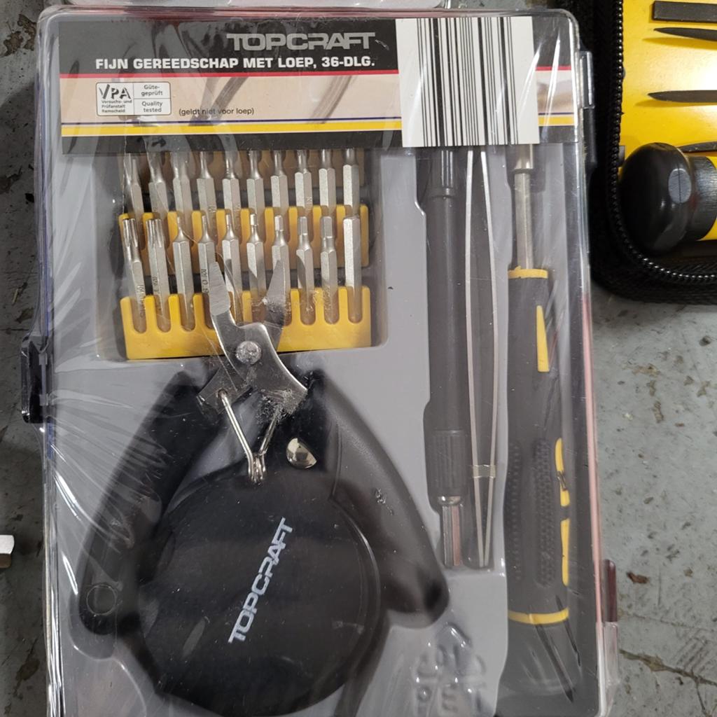 Grote gereedschap set met diverse handgereedschappen, Ophalen of Verzenden, Zo goed als nieuw