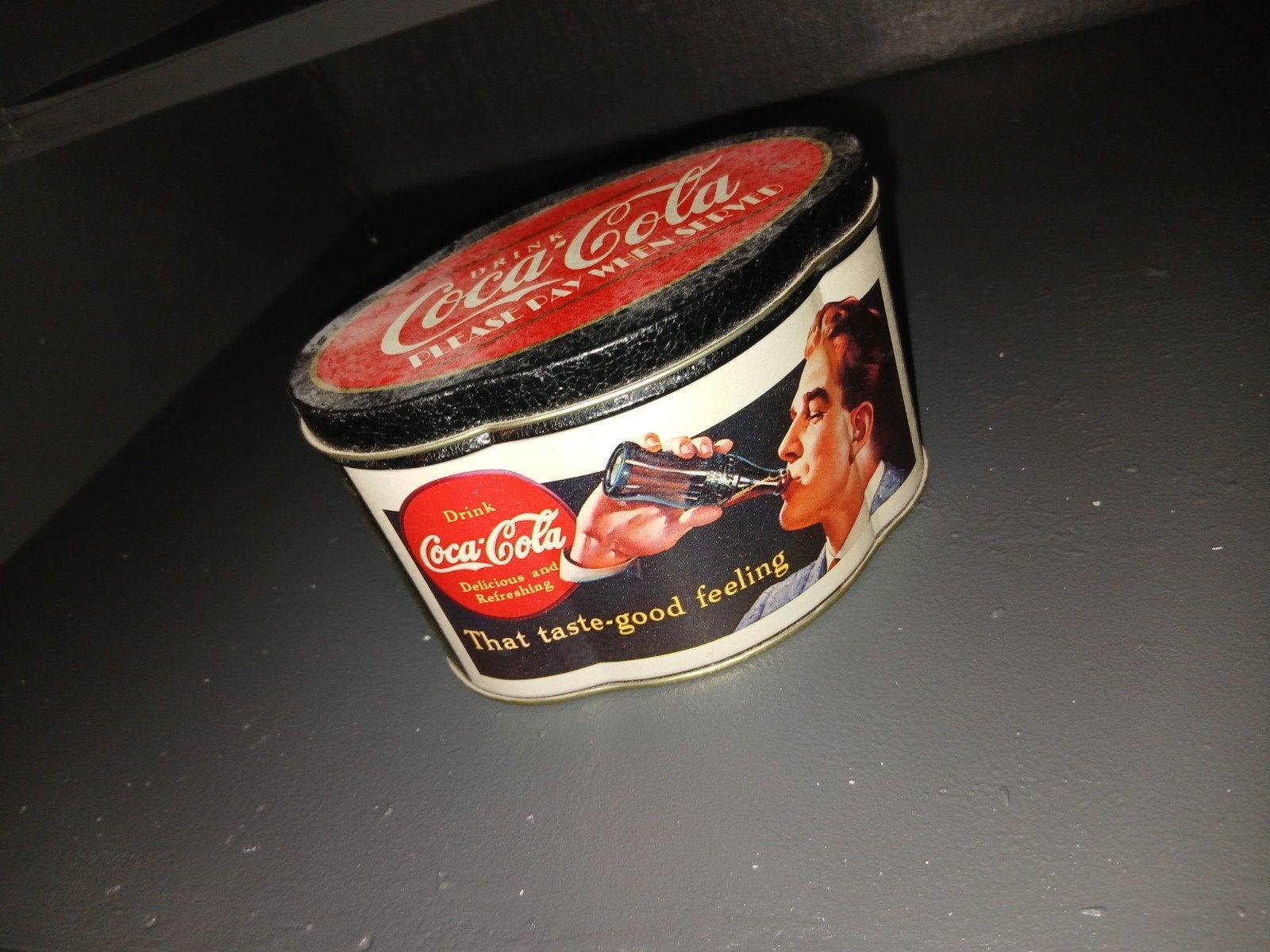 Vintage Coca-Cola blikje, 1994, 'That taste-good feeling', Verzamelen, Ophalen of Verzenden, Gebruikt, Overige, Overige merken