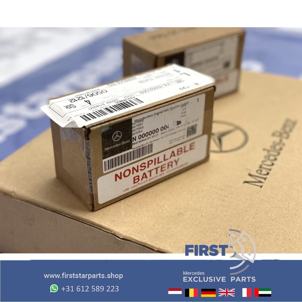BACKUP ACCU W177 V177 W247 W205 W118 W213 W253 W167 W223 W46, Gebruikt, -, -, -