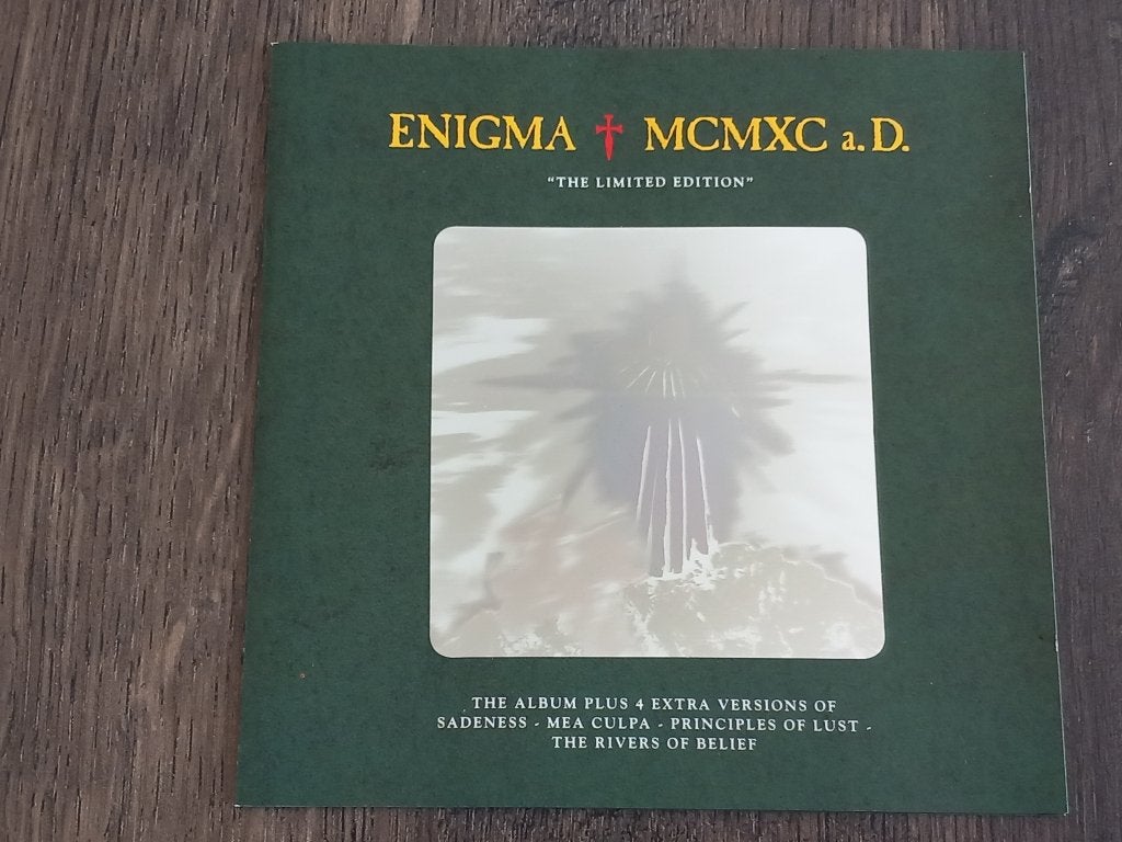 CD  Enigma - MCMXC a.D. (1991) LIMITED EDITION HOLOGRAM, Ophalen of Verzenden, Zo goed als nieuw