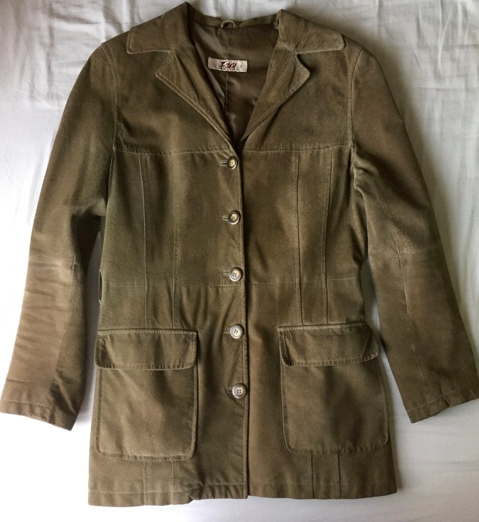 Suède leren jas van Foxy, maat 36, Overige kleuren, Foxy, Ophalen of Verzenden, Maat 36 (S)