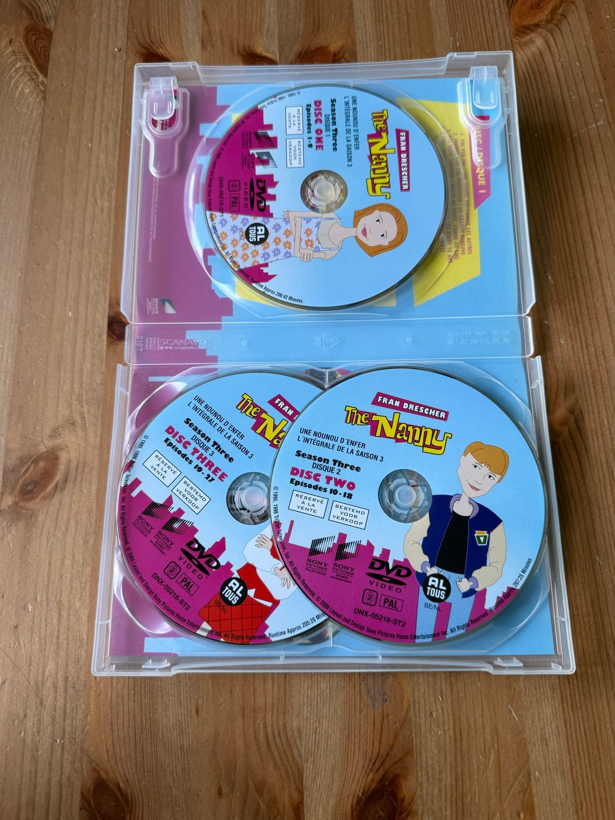 The Nanny - Seizoen 3 DVD (Fran Drescher), Cd's en Dvd's, Verzenden, Alle leeftijden, Nederlands, Nederlands