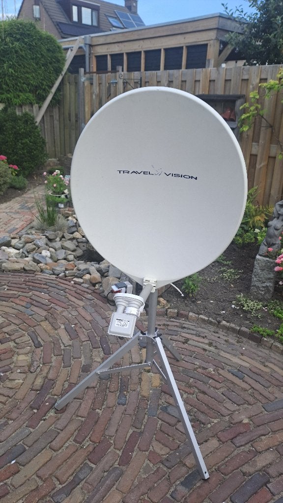 Schotel travelvision R6, Ophalen, Gebruikt, (Schotel)antenne, Overige merken