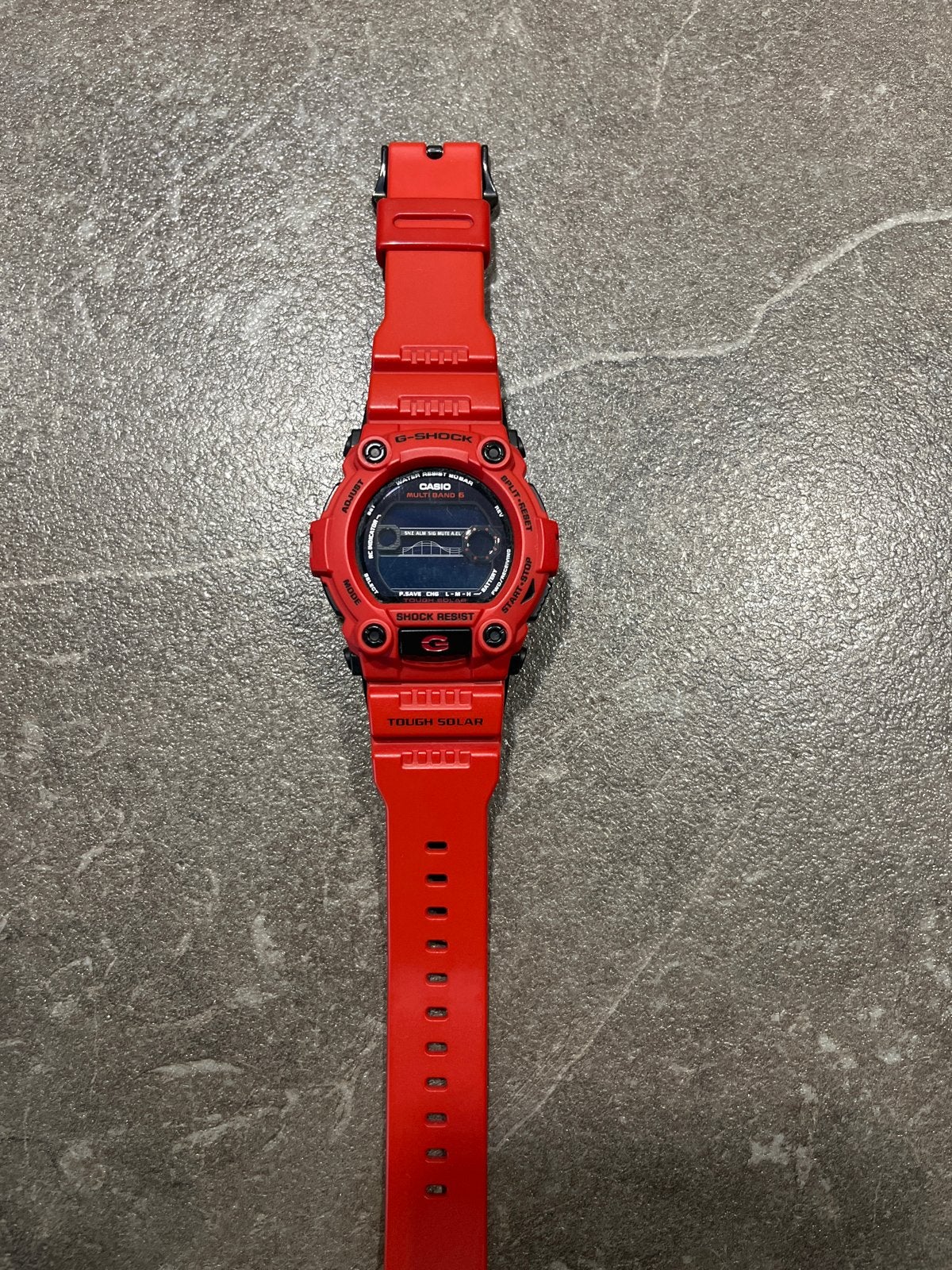 Casio G-Shock Rangeman GW-7900RD Tough Solar Multiband 6, Casio, Kunststof, Verzenden, Polshorloge
