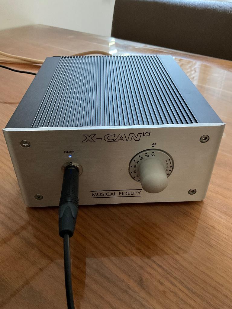 MUsical Fidelity hoofdtelefoonversterker XCAN V3, Overige merken, Ophalen of Verzenden, Zo goed als nieuw, Minder dan 60 watt