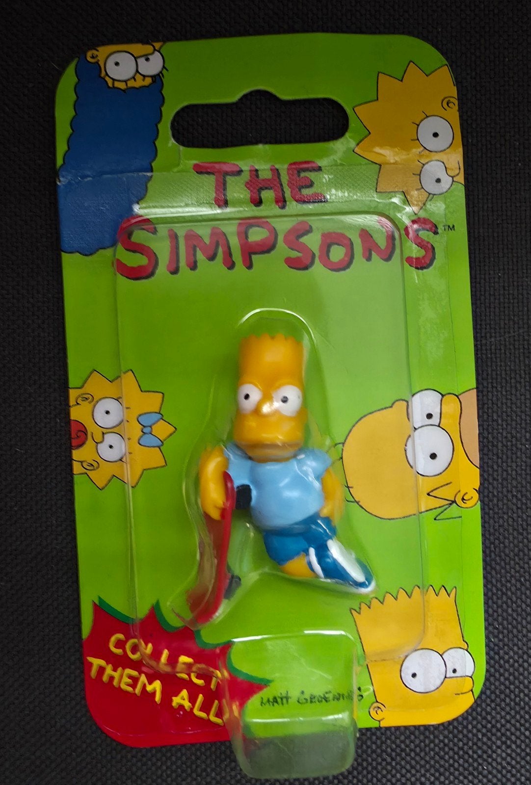 Vintage Bart Simpson actiefiguur (1999) - Vivid Imaginations, Verzamelen, Ophalen of Verzenden