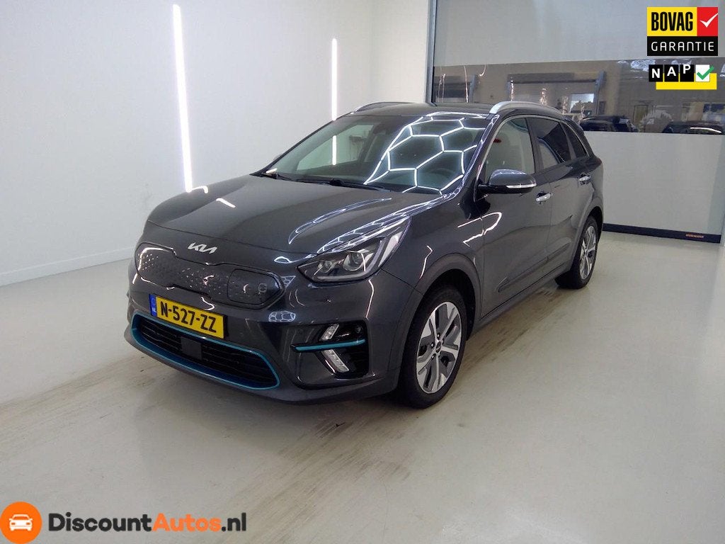 Kia E-Niro ExecutiveLine 64 kWh 100% SOH, Auto's, Gebruikt, 1712 kg, 174 min, Adaptive Cruise Control