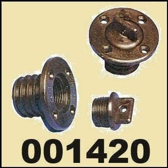 001420 Lensplug kunststof - Ø 25 mm. € 4,25, Watersport en Boten, Ophalen of Verzenden, Nieuw, Overige typen