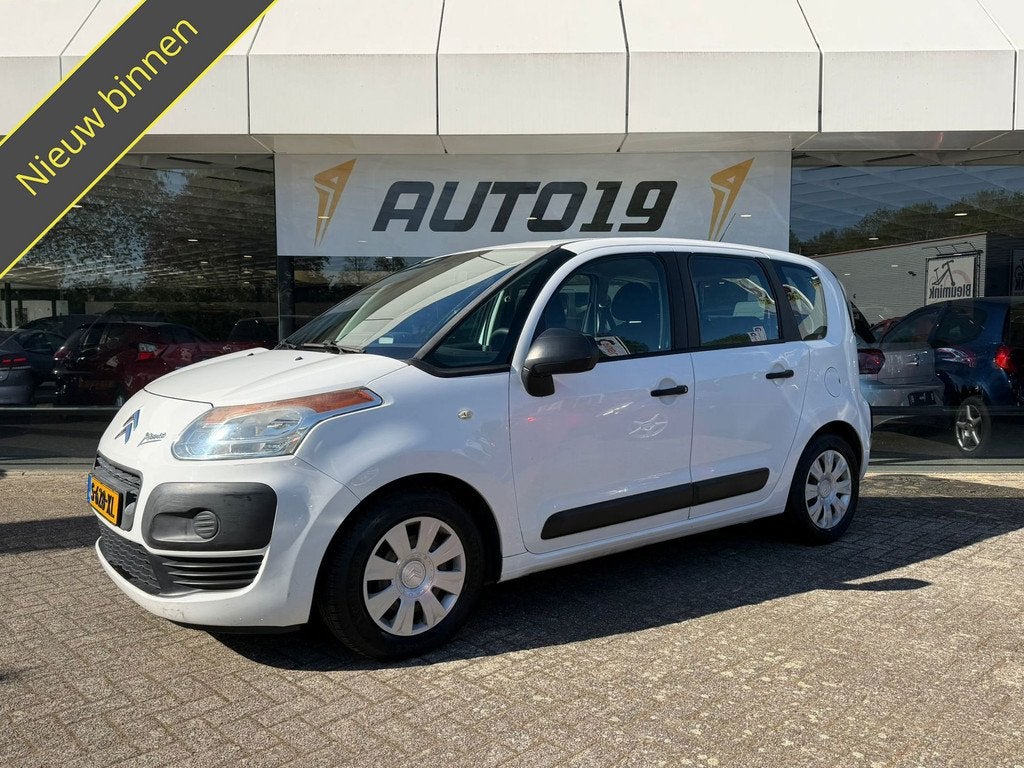 Citroen C3 Picasso 1.4 VTi Seduction | Trekhaak, Auto's, Citroën, Voorwielaandrijving, Stof, Gebruikt, Wit