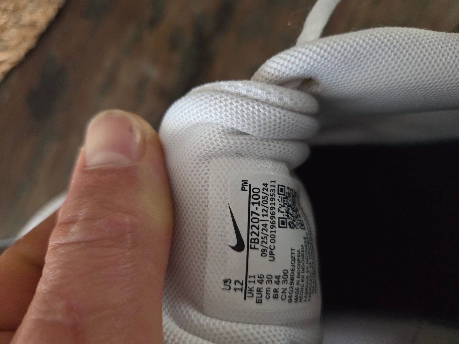 Nike heren sneakers - Maat 46 - Wit, Kleding | Heren, Wit, Nike, Nieuw, Ophalen of Verzenden
