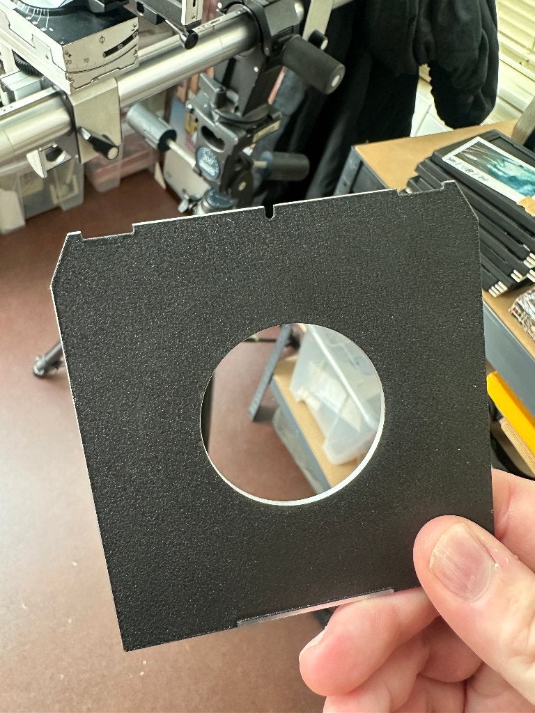 Toyo View lens board Copal 1 96x99mm, Ophalen, Zo goed als nieuw
