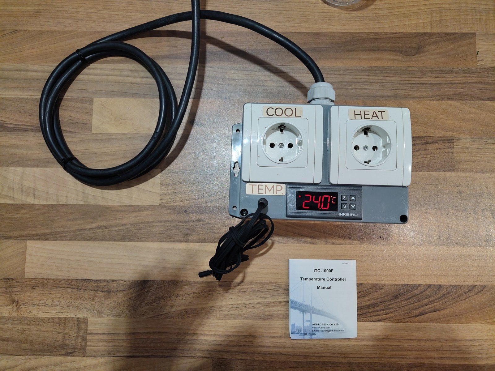 ITC-1000F Temperatuurregelaar, Hobby en Vrije tijd, Ophalen of Verzenden, Gebruikt