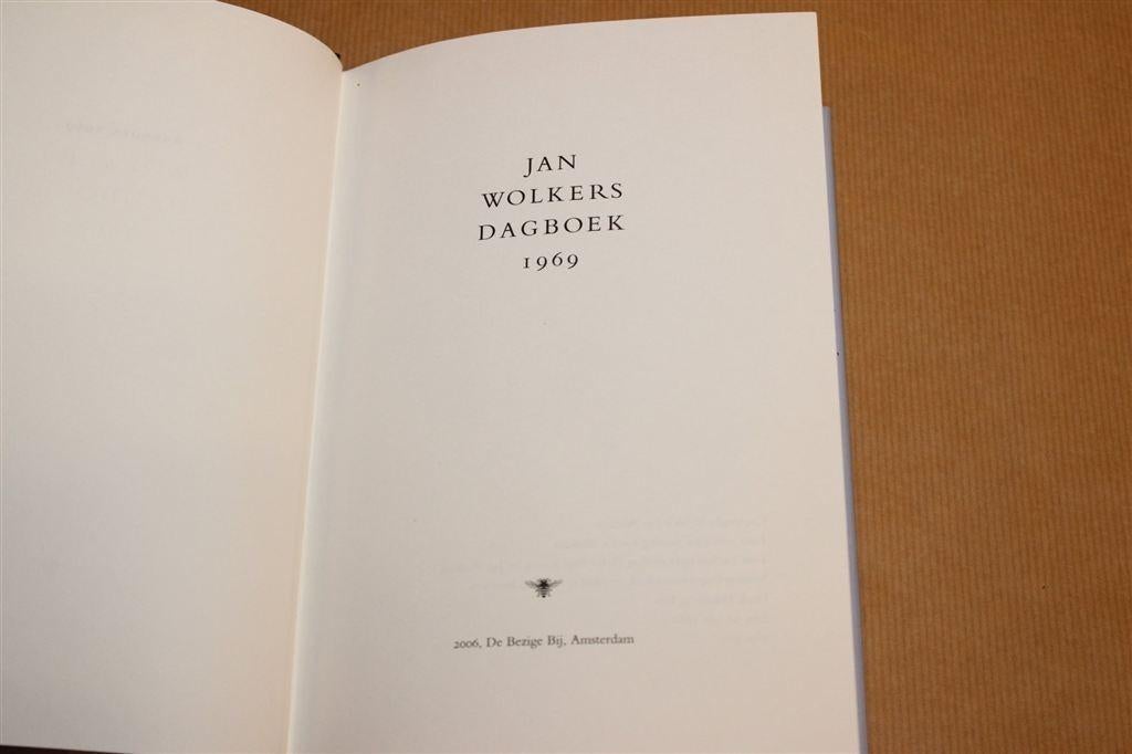 Dagboek 1969 — Jan Wolkers — Nieuwstaat, Ophalen of Verzenden, Zo goed als nieuw
