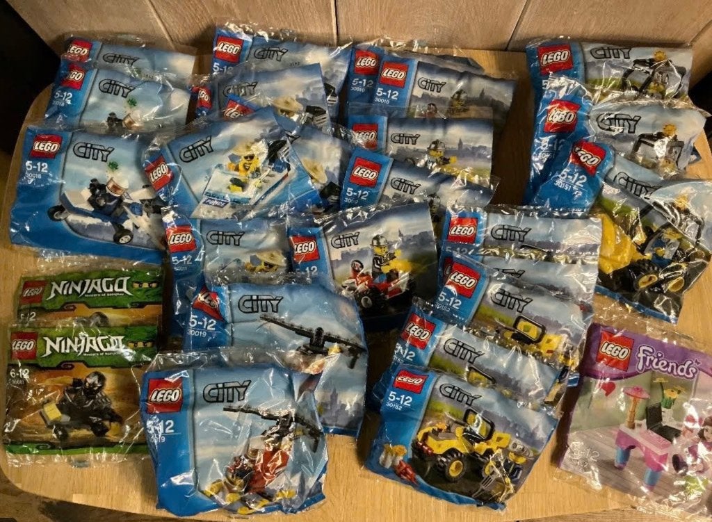 Lego bouwen poppetjes kraan city helicopters buldozer, Ophalen of Verzenden, Nieuw