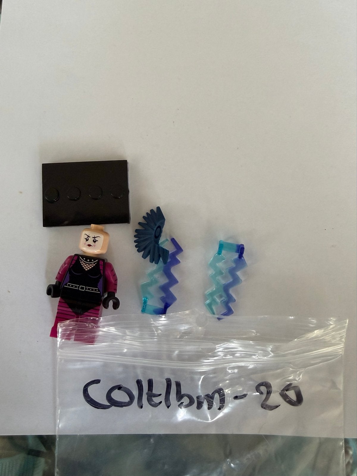 LEGO Batman Movie Minifiguur The Mime (coltlbm-20) 71017, Ophalen of Verzenden, Gebruikt, Lego