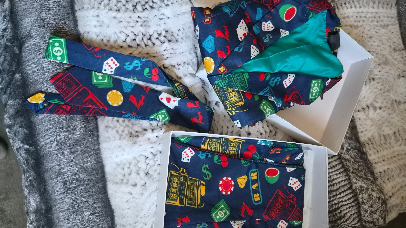 Suitmeister Casino kostuum maat S - Carnaval, Carnaval, Ophalen of Verzenden, Kleding, Gedragen