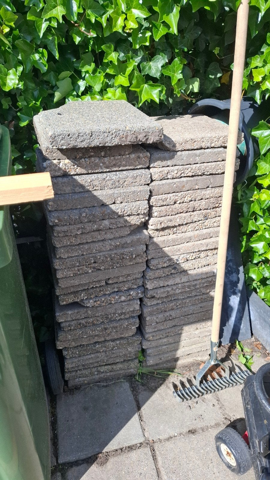 Gratis stoeptegels 30x30, Ophalen of Verzenden