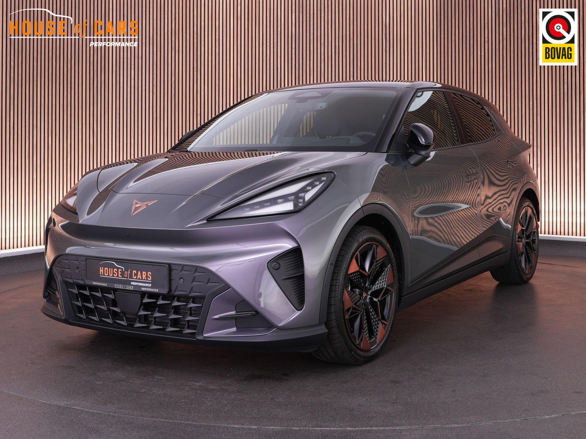 CUPRA Raval Performance First Edition 56 kWh |Sennheiser|sch, Gebruikt, Alcantara, Zwart, 56 kWh