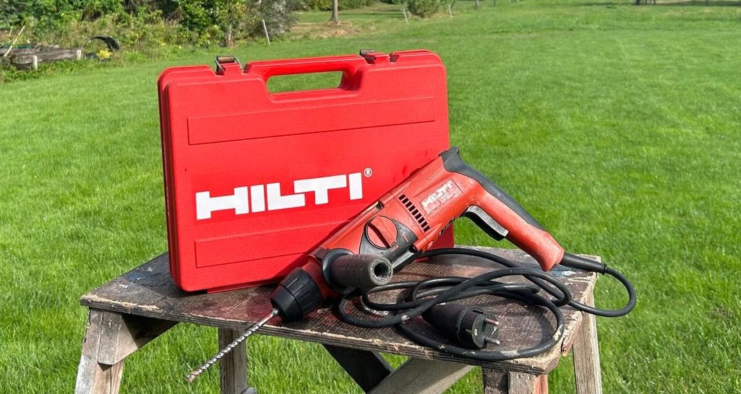 HILTI TE 2  Hamerboormachine TKD 3000, Ophalen of Verzenden, Gebruikt, 400 tot 600 watt, Variabele snelheid