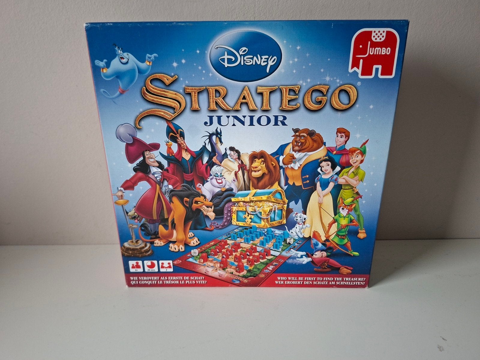 Disney Stratego Junior Bordspel - Jumbo, Een of twee spelers, Ophalen, Gebruikt, Jumbo