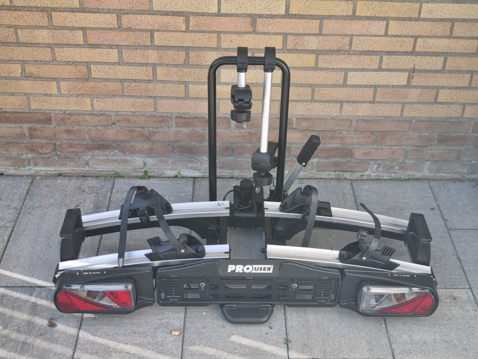 Fietsendrager ProUser Diamant SG2 Kantelbaar Incl.Opberghoes, Auto diversen, Ophalen, Gebruikt, Brede banden, 2 fietsen