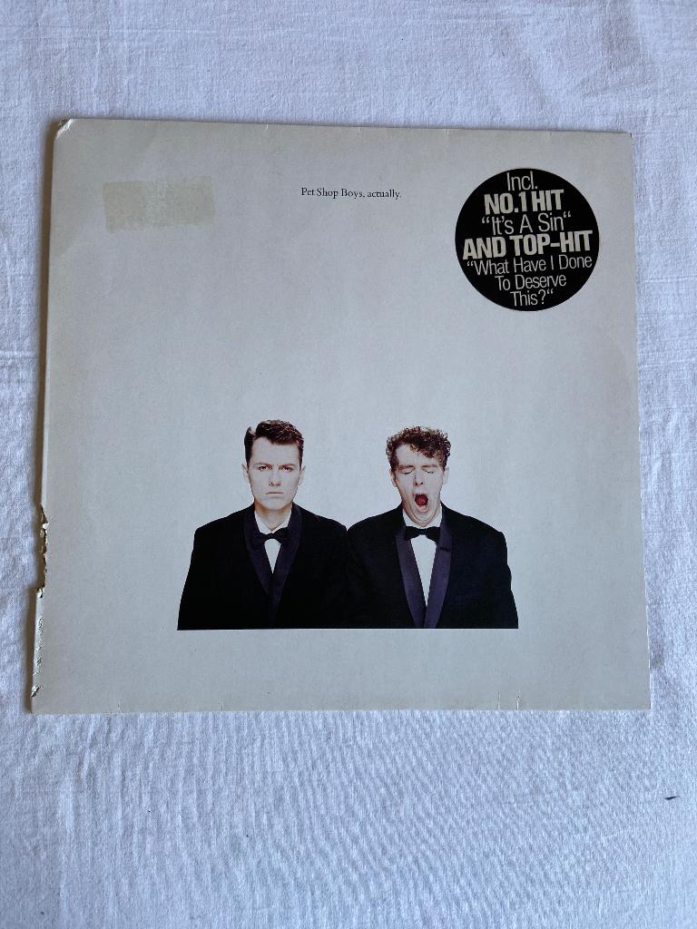pet shop boys - actually, Verzenden, Zo goed als nieuw, 12 inch