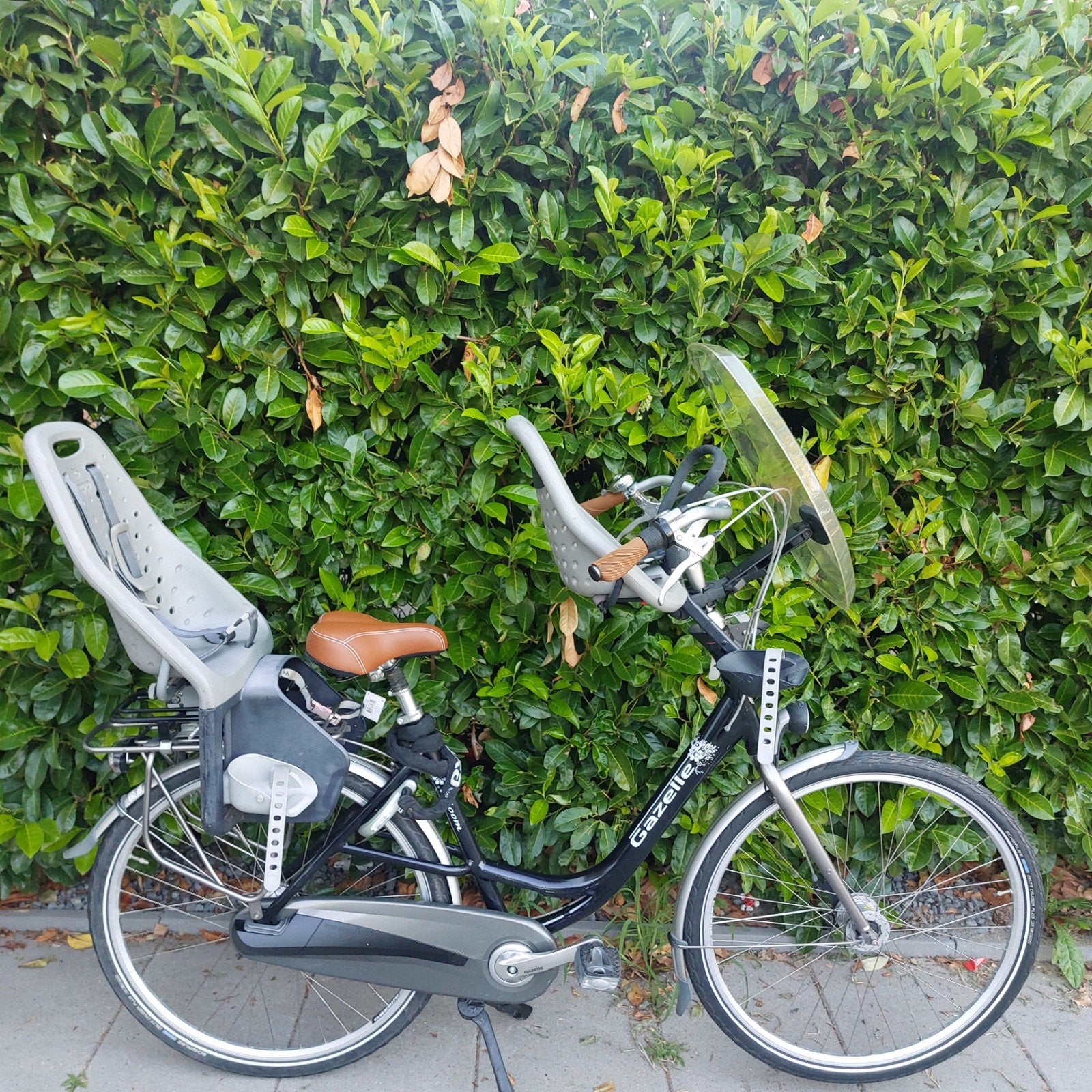 Gazelle bloom 53cm 7 versnellingen stuurslot Yepp stoeltjes, 2 zitjes, 53 tot 56 cm, Versnellingen, Ophalen of Verzenden
