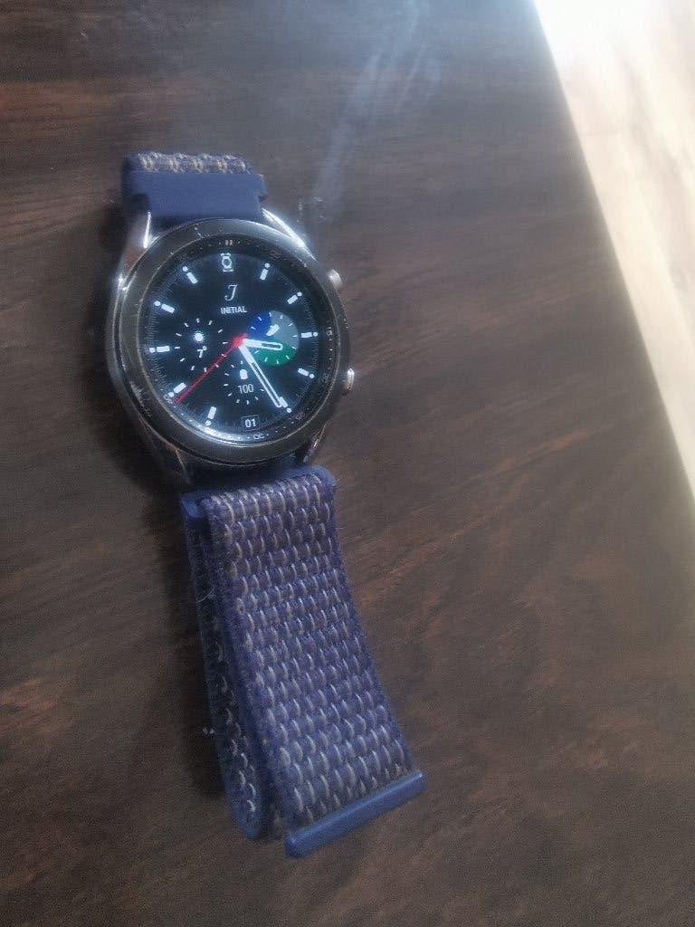Samsung Galaxy 3 Smartwatch - werkt goed - zonder laadkabel, Gebruikt, Verzenden, Zwart, Samsung galaxy watch 46mm