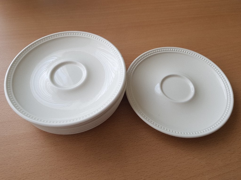 6 Wedgwood Windsor schoteltjes, per stuk, Huis en Inrichting, Ophalen, Zo goed als nieuw, Porselein, Kop(pen) en/of Schotel(s)