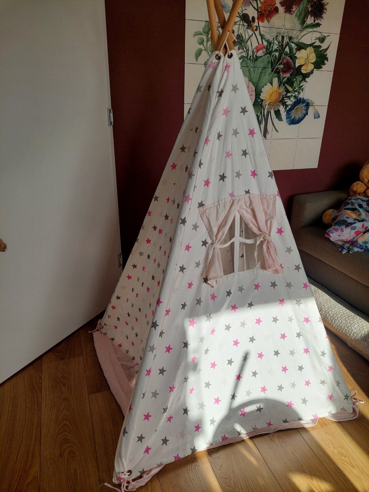 Bandits and Angels tipi speeltent voor kinderen, Ophalen, Zo goed als nieuw, Overige materialen