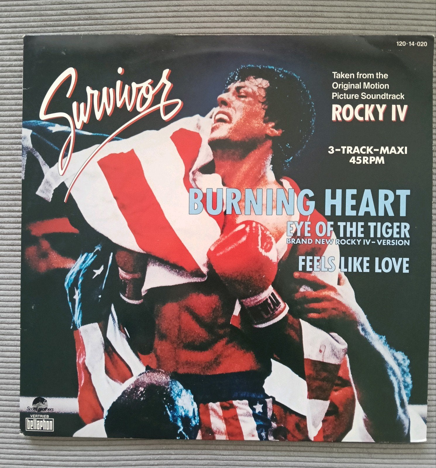 Rocky IV - Soundtrack - 1985, Ophalen of Verzenden, Gebruikt, 12 inch