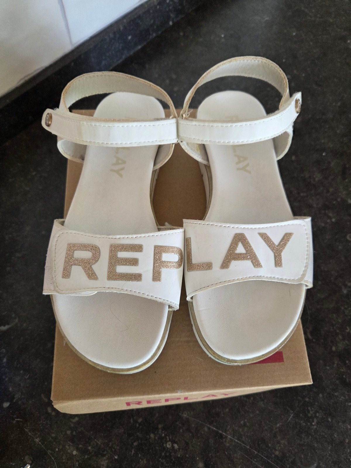 Mooie Replay sandalen maat 35, Overige typen, Ophalen of Verzenden, Zo goed als nieuw, Meisje